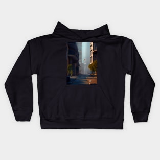 The Empty City Road. Kids Hoodie